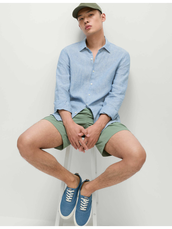 Marks & Spencer Srajca iz čistega lanu Marks & Spencer modra