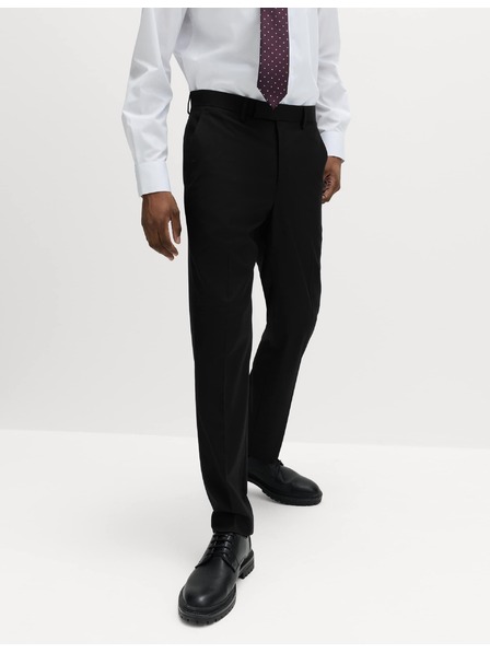 Marks & Spencer Klasične oblačne hlače Marks & Spencer črna