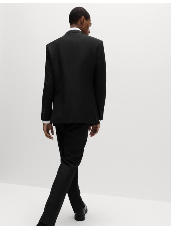 Marks & Spencer Klasične oblačne hlače Marks & Spencer črna