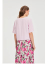 Moodo Roza srajca s krajšimi rokavi Moodo