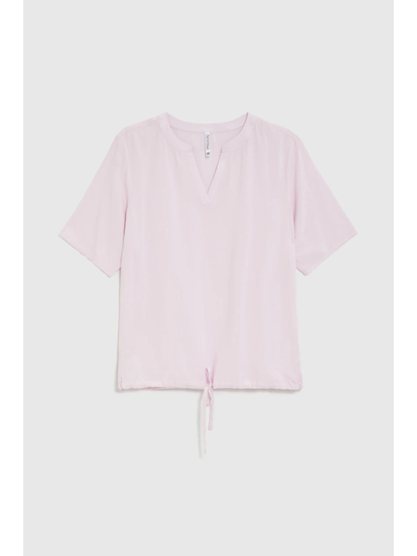 Moodo Roza srajca s krajšimi rokavi Moodo