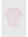 Moodo Roza srajca s krajšimi rokavi Moodo