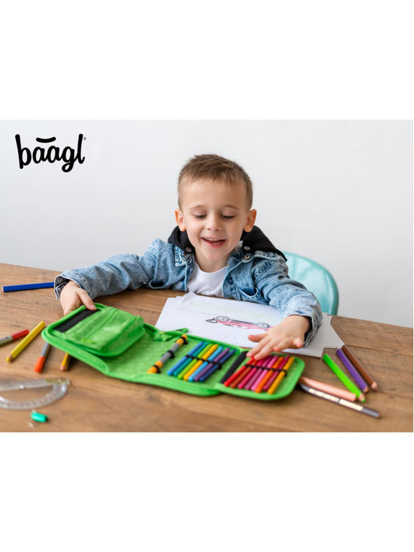 BAAGL  BAAGL Šolski penal enonivojski Minecraft