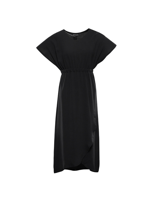 ALPINE PRO Ženske poletne obleke ALPINE PRO URAMA črna