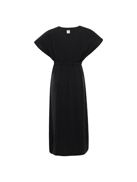 ALPINE PRO Ženske poletne obleke ALPINE PRO URAMA črna