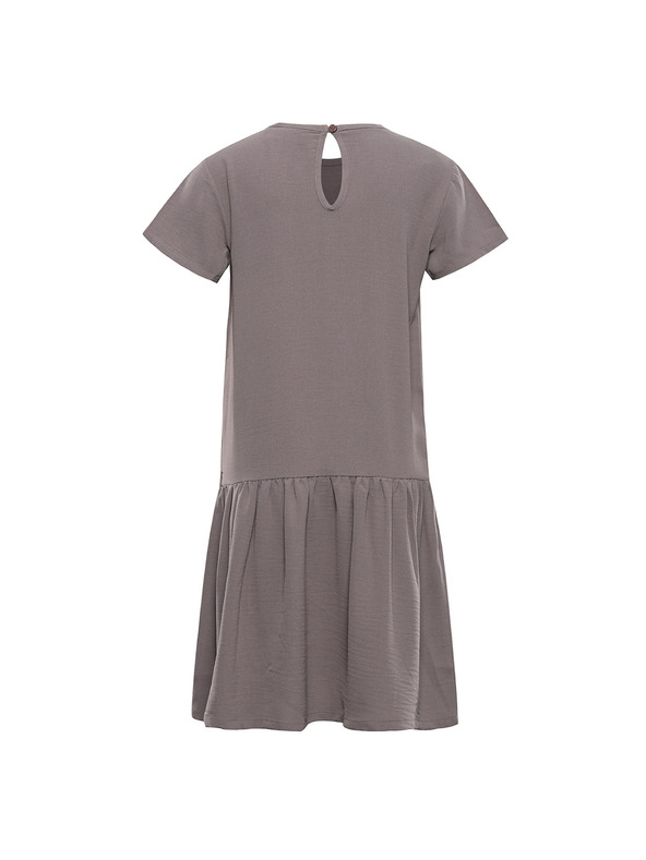 ALPINE PRO Otroške obleke ALPINE PRO AKESO driftwood