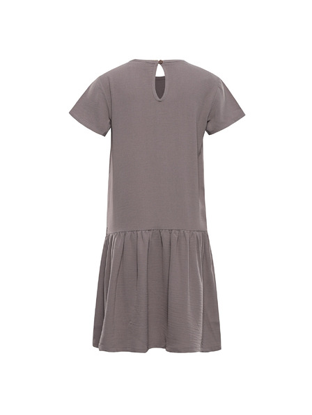 ALPINE PRO Otroške obleke ALPINE PRO AKESO driftwood