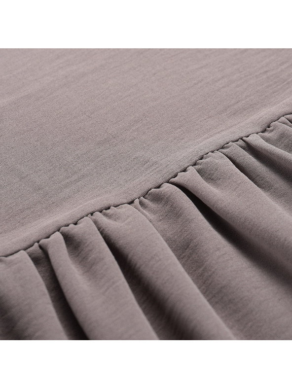 ALPINE PRO Otroške obleke ALPINE PRO AKESO driftwood