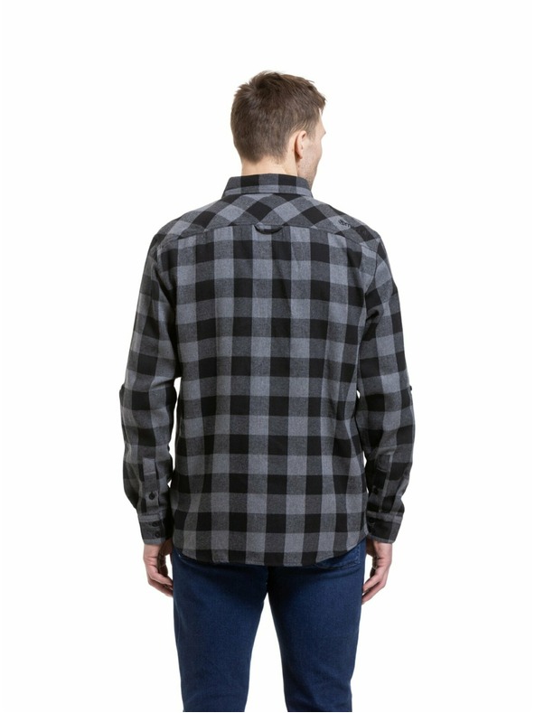 Meatfly Meatfly moška srajca Kurt Black / Gray