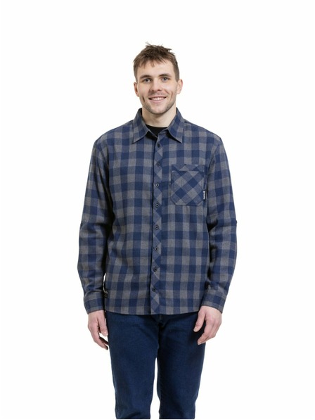 Meatfly Meatfly moška srajca Kurt Blue / Gray