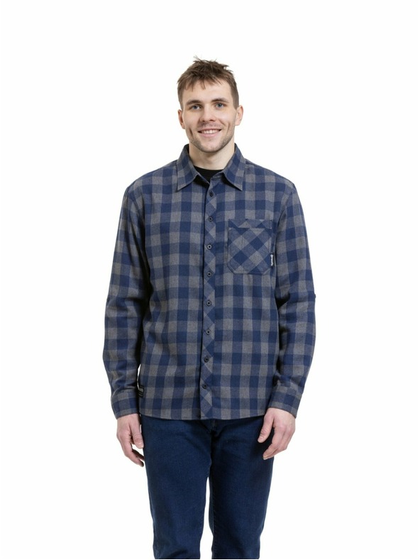 Meatfly Meatfly moška srajca Kurt Blue / Gray