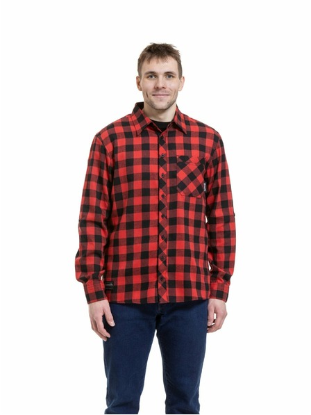 Meatfly Meatfly moška srajca Kurt Black / Red