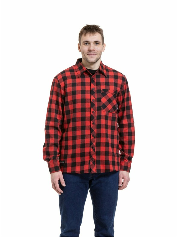 Meatfly Meatfly moška srajca Kurt Black / Red