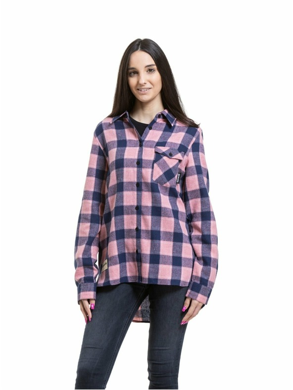 Meatfly Meatfly ženska srajca Courtney Blue / Rose