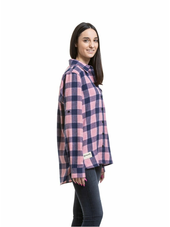 Meatfly Meatfly ženska srajca Courtney Blue / Rose