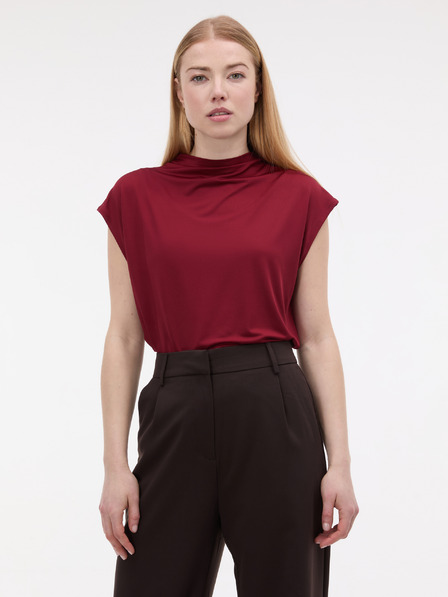 Orsay Bordo ženska majica s kratkimi rokavi ORSAY