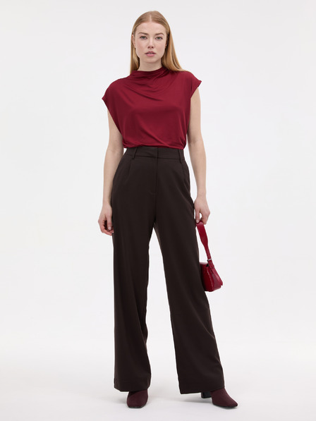 Orsay Bordo ženska majica s kratkimi rokavi ORSAY