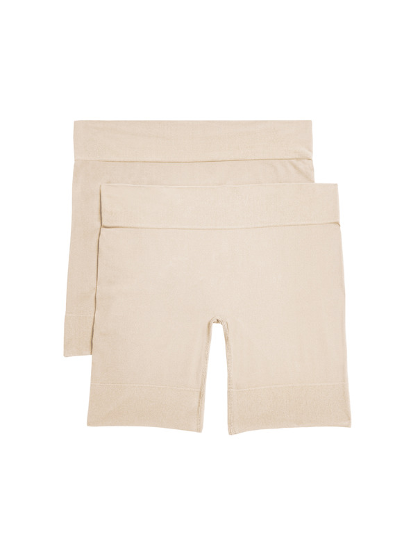 Marks & Spencer Kratke hlače z zaščito proti obrabi, 2 kosa Marks & Spencer bež