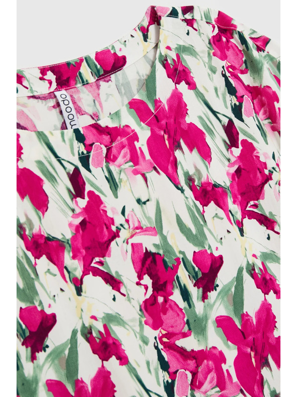 Moodo Srajca s kratkimi rokavi fucsijna Moodo