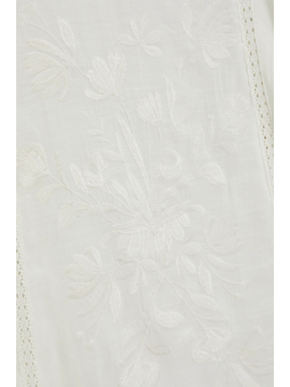 Moodo Srajca s volaniti bela Moodo