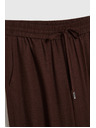 Moodo Gladke hlače rjave Moodo