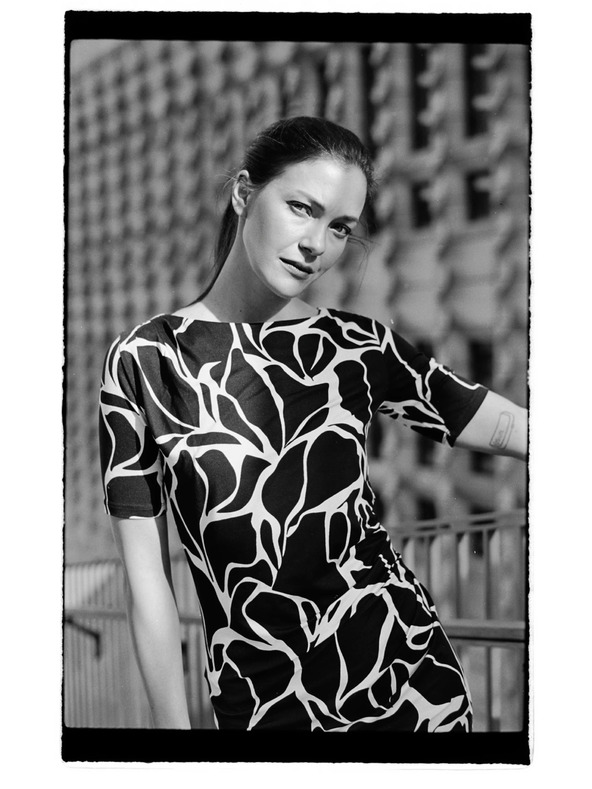 Moodo Vzorčaste midi obleke bežne Moodo