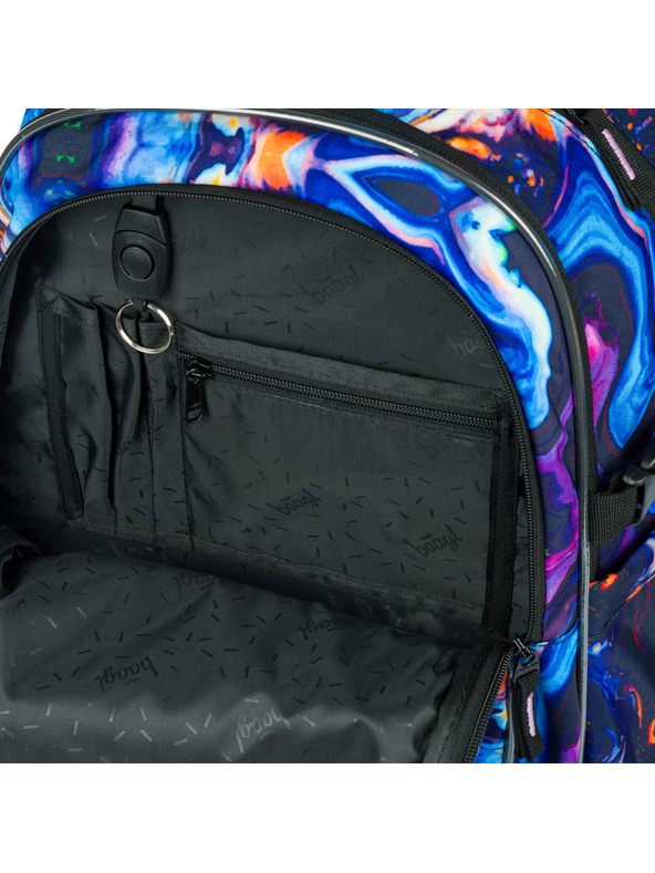 BAAGL  BAAGL Šolski nahrbtnik Core Marble