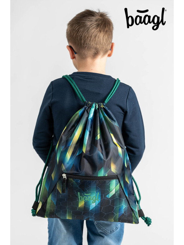 BAAGL  BAAGL SET 5 Zippy Nogometni igralec: aktovka, peresnica, vrečka, predpasnik, denarnica