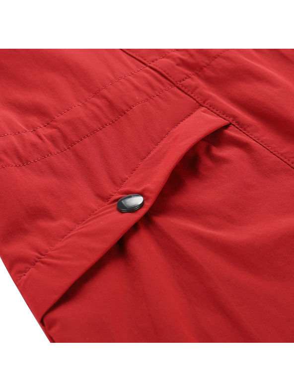 ALPINE PRO Ženske poletne obleke iz hitro sušečega materiala ALPINE PRO ASEDA cardinal