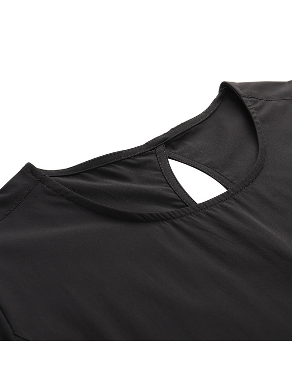 ALPINE PRO Ženske poletne obleke iz hitro sušečega materiala ALPINE PRO ASEDA black