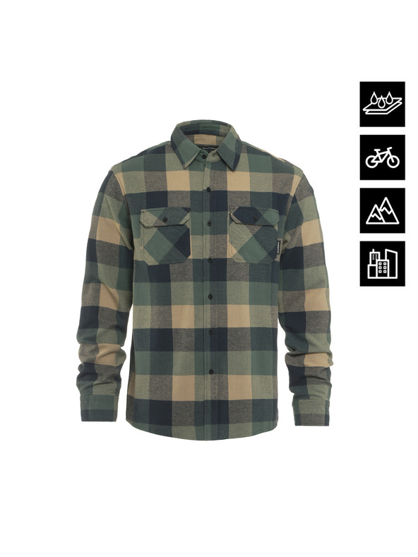 Horsefeathers Neprepustna tehnična srajca Dough - iceberg