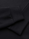 Ombre Clothing Moška mikina s sijoči tisk na prsih - črna V1 OM-SNBC-0199 Ombre Clothing