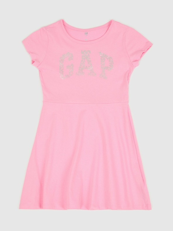 GAP Otroška obleka z logotipom GAP