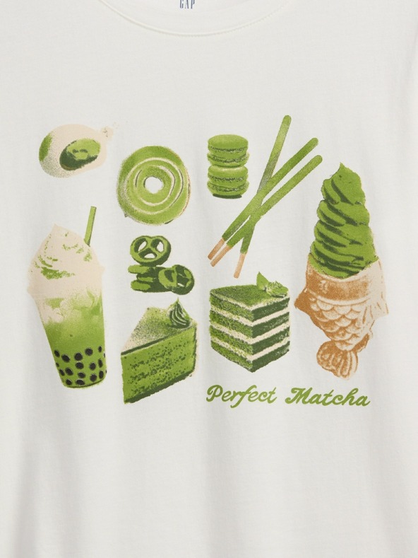 GAP Otroška majica s potiskom Gap