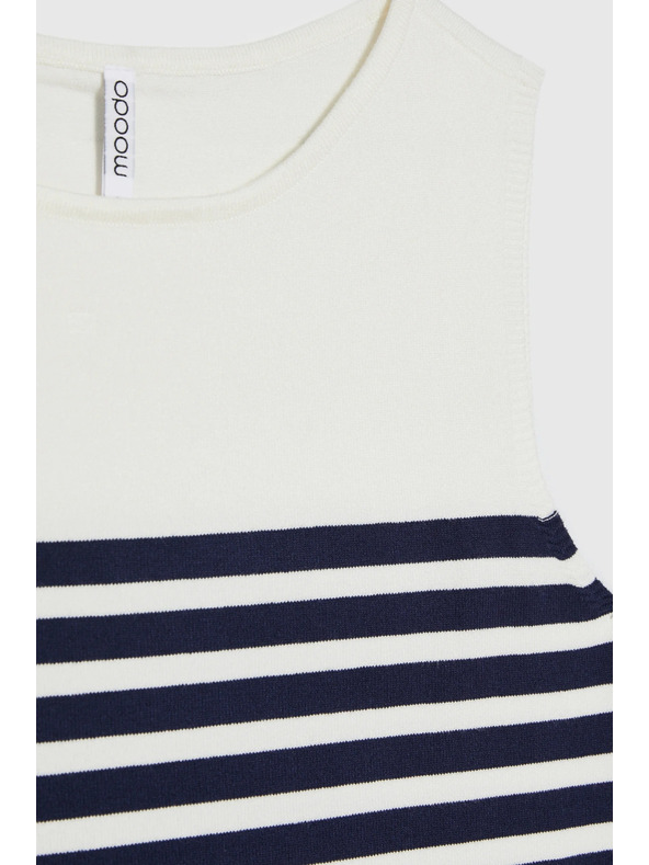 Moodo Bel črtast top Moodo