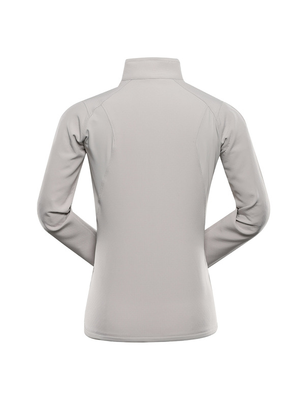 ALPINE PRO Ženska topla jopa na zadrgo ALPINE PRO MORWA dove