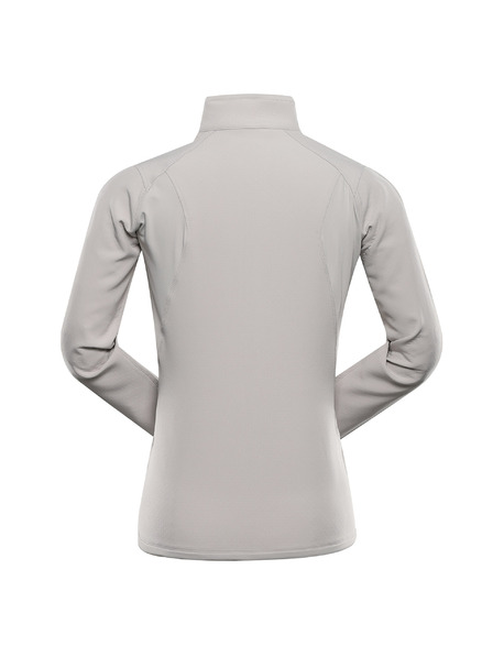 ALPINE PRO Ženska topla jopa na zadrgo ALPINE PRO MORWA dove