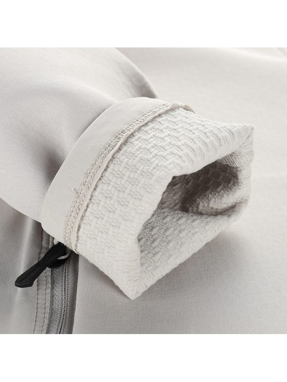 ALPINE PRO Ženska topla jopa na zadrgo ALPINE PRO MORWA dove