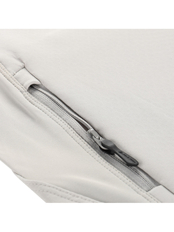 ALPINE PRO Ženska topla jopa na zadrgo ALPINE PRO MORWA dove