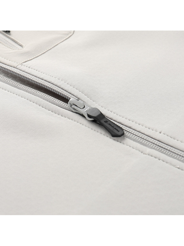 ALPINE PRO Ženska topla jopa na zadrgo ALPINE PRO MORWA dove