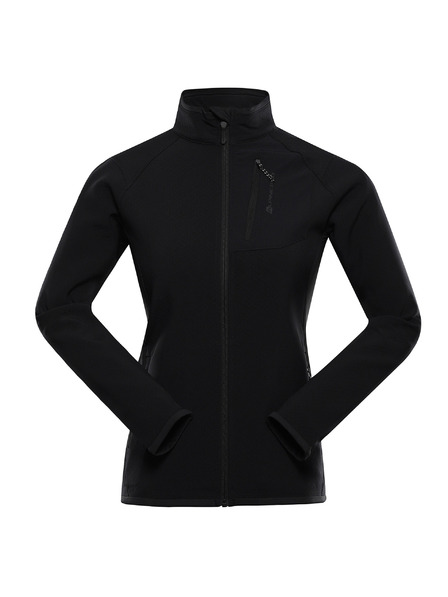 ALPINE PRO Ženska topla jopa na zadrgo ALPINE PRO MORWA black