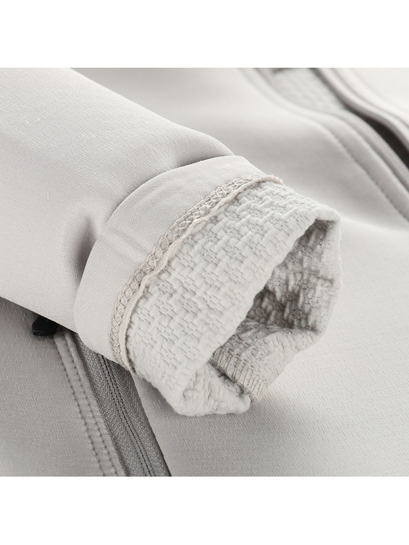 ALPINE PRO Otroška jopa na zadrgo ALPINE PRO MORWO dove