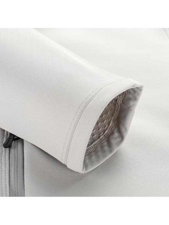 ALPINE PRO Moška jopa na zadrgo ALPINE PRO MORW dove