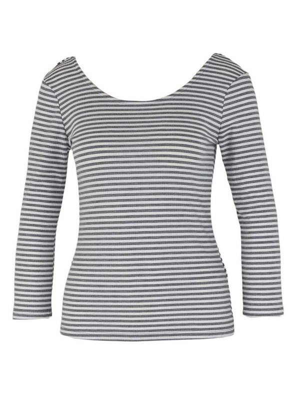 CAMAIEU Progasta majica z dolgimi rokavi CAMAIEU