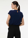 Orsay Temno modra ženska majica s kratkimi rokavi ORSAY