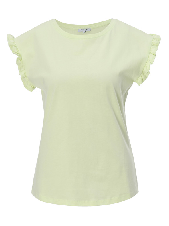 Orsay Svetlo zelena ženska majica s kratkimi rokavi ORSAY