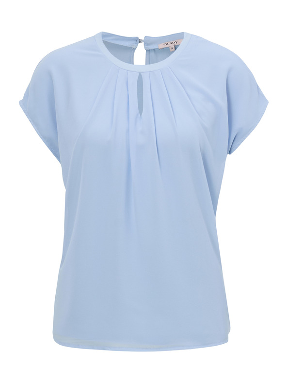 Orsay Svetlo modra ženska majica s kratkimi rokavi ORSAY