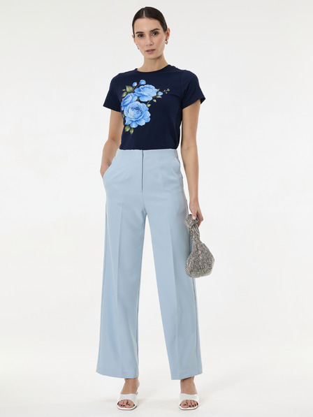 Orsay Temno modra ženska majica s potiskom ORSAY