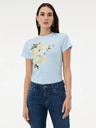 Orsay Svetlo modra ženska majica s potiskom ORSAY