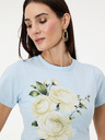 Orsay Svetlo modra ženska majica s potiskom ORSAY